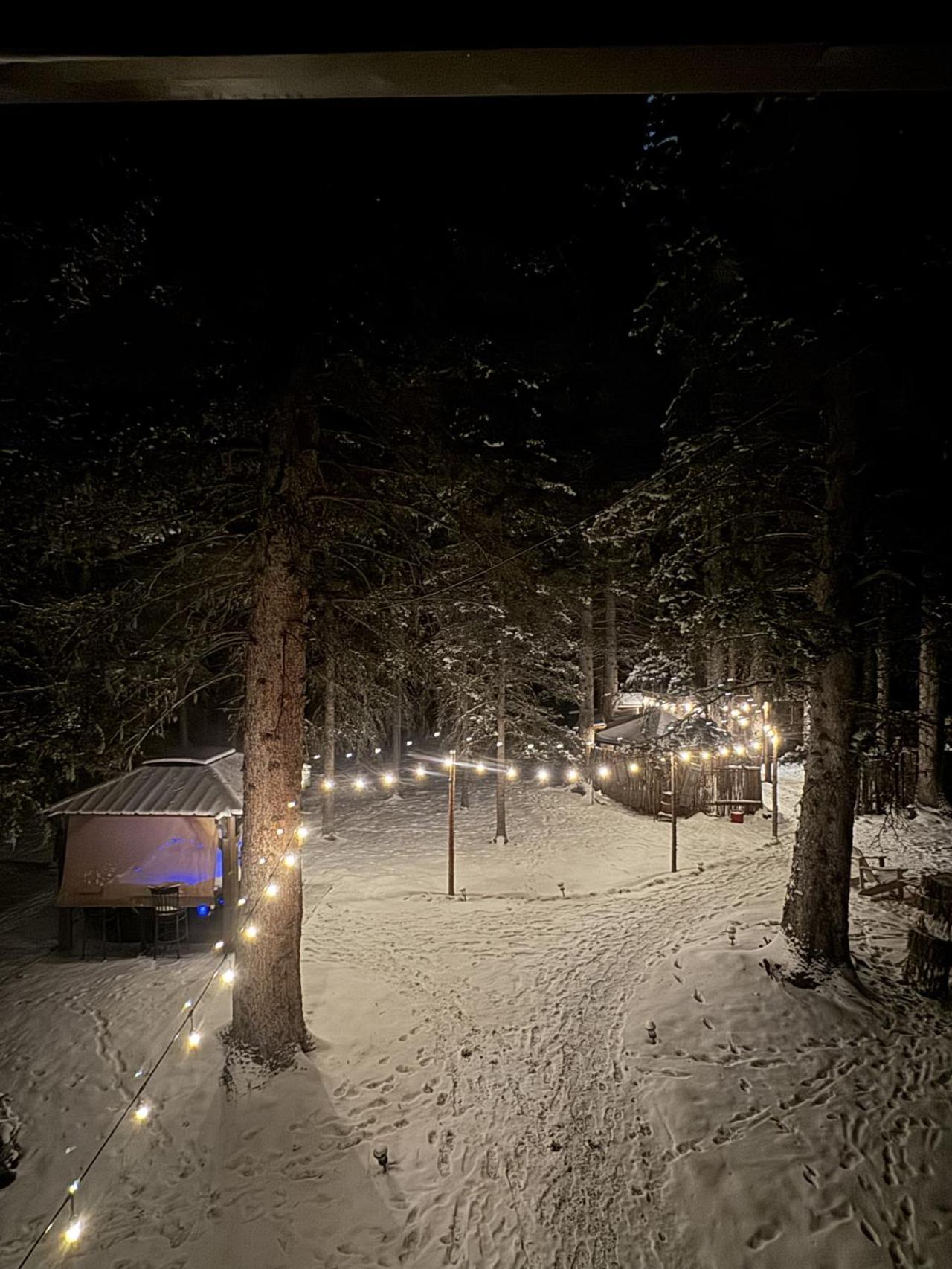 Rustic Cozy Cabin With Hot Tub Bragg Creek Exteriér fotografie