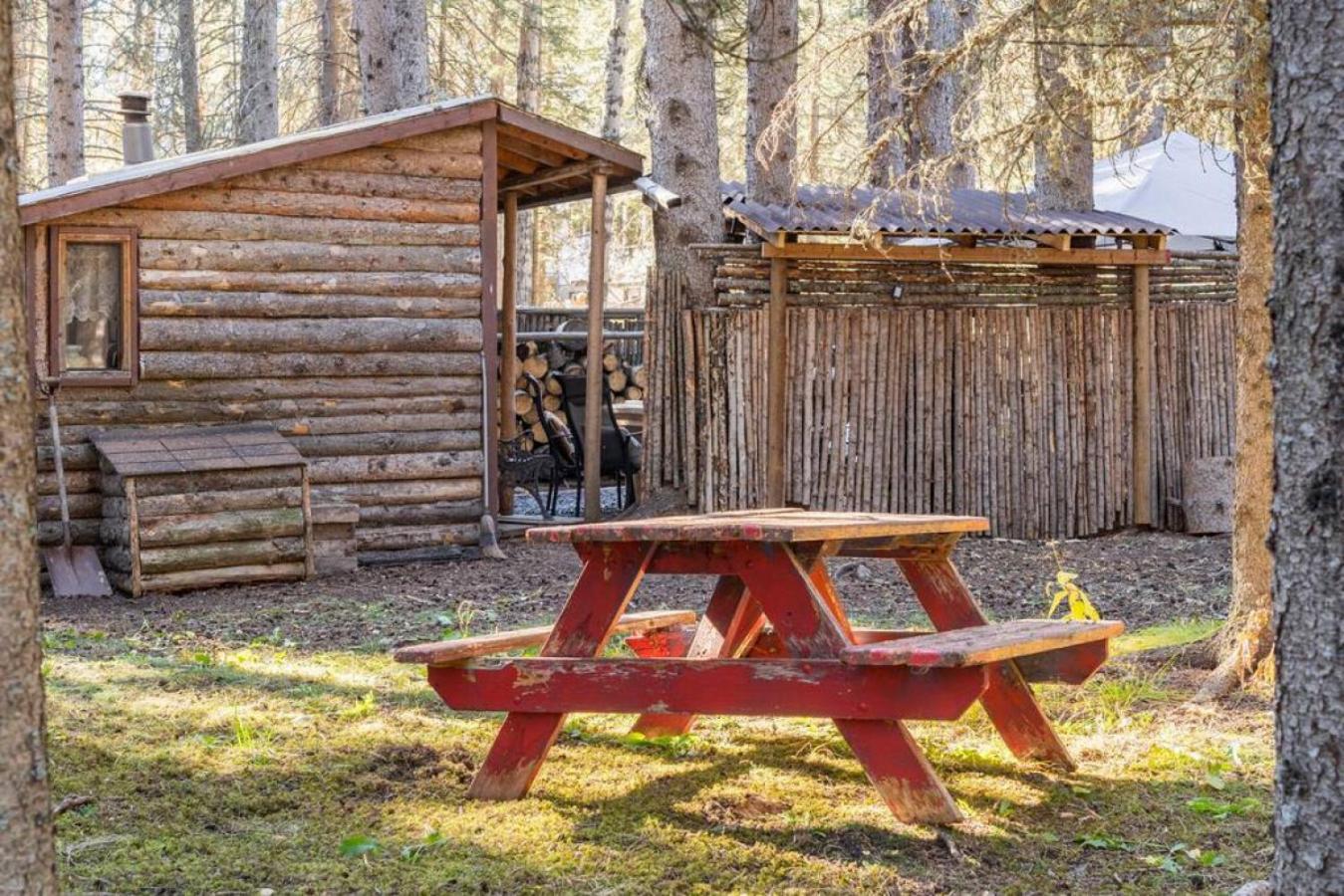 Rustic Cozy Cabin With Hot Tub Bragg Creek Exteriér fotografie